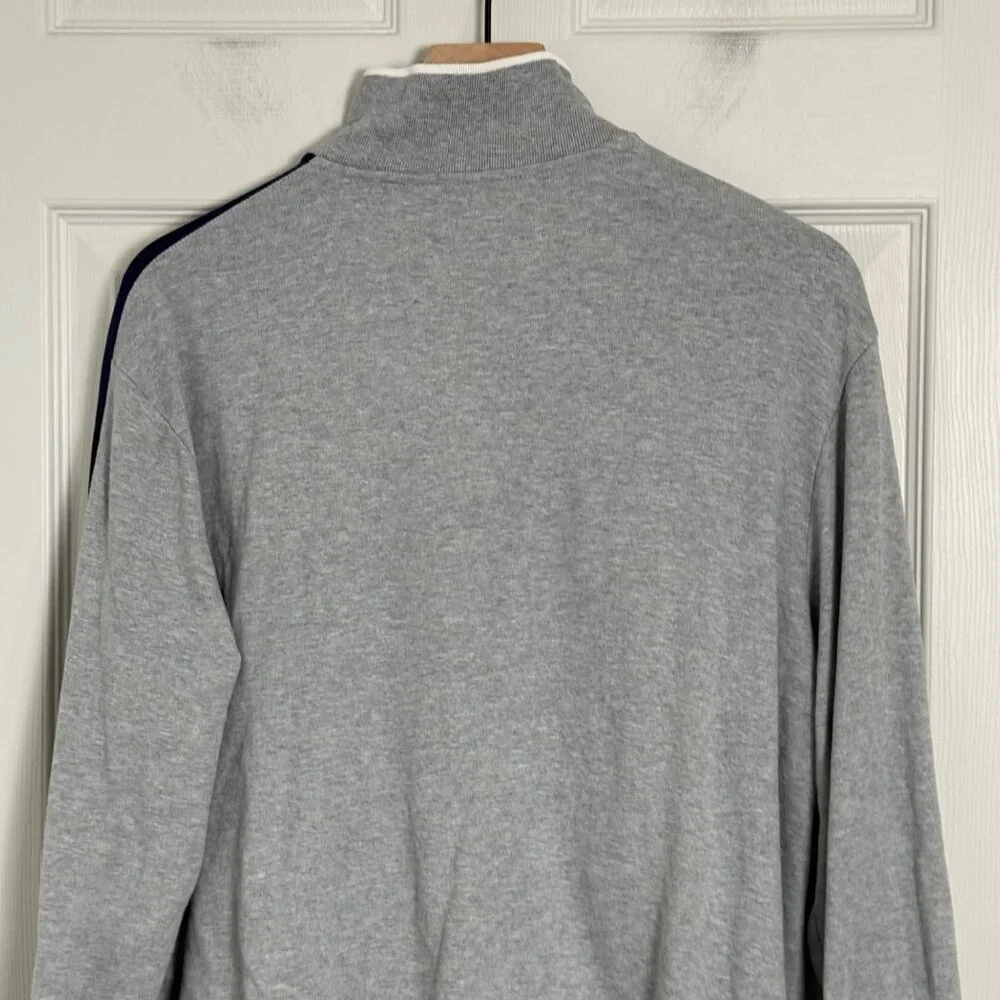 Polo Ralph Lauren Sweatshirt Mens Large Gray Performance Sport Athletic Golf‎